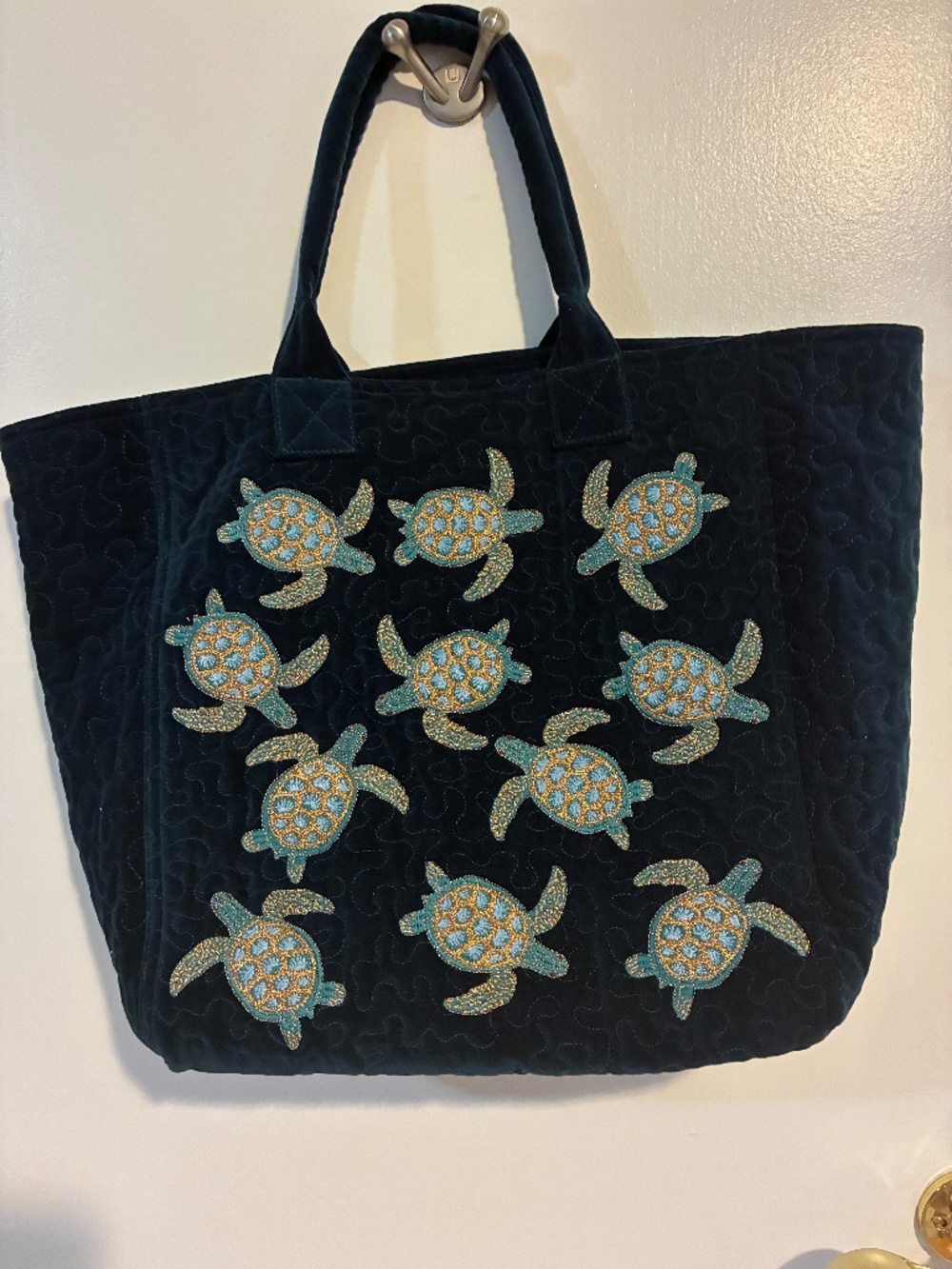 Elizabeth Scarlett Turtle Conservation Tote Bag